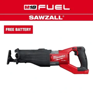 Milwaukee M18 FUEL 18V Lithium-Ion Brushless Cordless Super SAWZALL Orbital Reciprocating Saw (Tool-Only)
