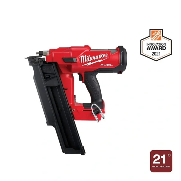 Milwaukee M18 FUEL 3-1/2 in. 18-Volt 21-Degree Lithium-Ion Brushless Cordless Framing Nailer (Tool-Only)