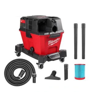 Milwaukee M18 FUEL 6 Gal. Cordless Wet/Dry Shop Vacuum with Filter, Hose, and Accessories
