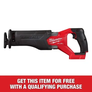 Milwaukee M18 FUEL GEN-2 18V Lithium-Ion Brushless Cordless SAWZALL Reciprocating Saw (Tool-Only)