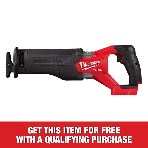 Milwaukee M18 FUEL GEN-2 18V Lithium-Ion Brushless Cordless SAWZALL Reciprocating Saw (Tool-Only)