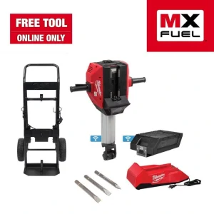 Milwaukee MX FUEL Lithium-Ion Cordless 1-1/8 in. Breaker with Battery and Charger