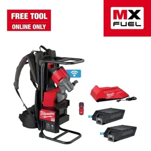 Milwaukee MX FUEL Lithium-Ion Cordless Concrete Vibrator Kit with (2) Batteries and Charger