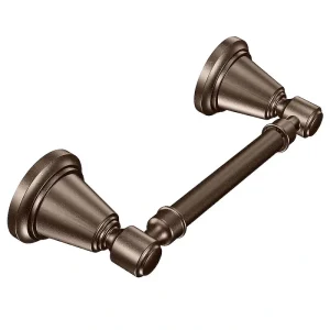 Moen Bradshaw Oil-Rubbed Bronze Wall Mount Pivot Toilet Paper Holder