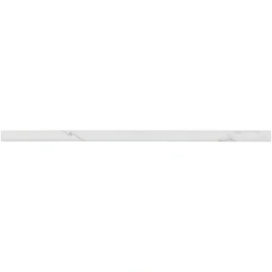 Mohawk CleanProtect Point Park Bianco Marble 1/2 x 12 Ceramic Jolly Trim