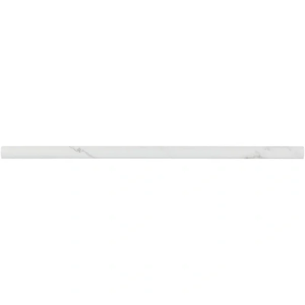 Mohawk CleanProtect Point Park Bianco Marble 1/2 x 12 Ceramic Jolly Trim