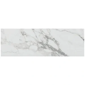 Mohawk CleanProtect Point Park Bianco Marble 4 x 12 Ceramic Bullnose Tile