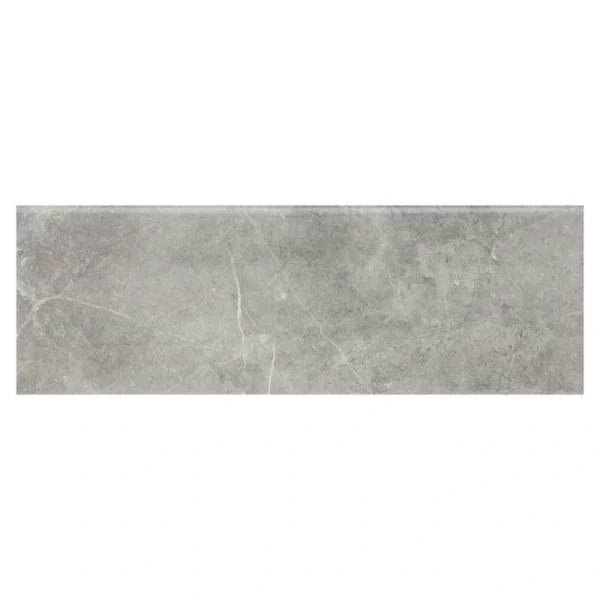Mohawk CleanProtect Point Park Cascade Marble 4 x 12 Ceramic Bullnose Tile