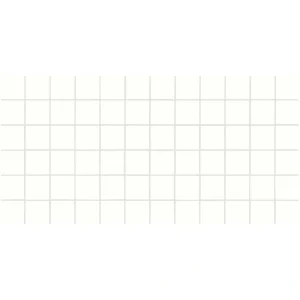 Mohawk Vivant Semi-Gloss Arctic White 12 x 24 Ceramic Square Mosaic Tile