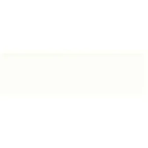 Mohawk Vivant Semi-Gloss Arctic White 2 x 6 Ceramic Bullnose Trim