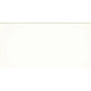 Mohawk Vivant Semi-Gloss Arctic White 4 x 8 Ceramic Bullnose Trim