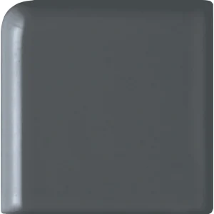 Mohawk Vivant Semi-Gloss Chalkboard 2 x 2 Ceramic Bullnose Corner Trim
