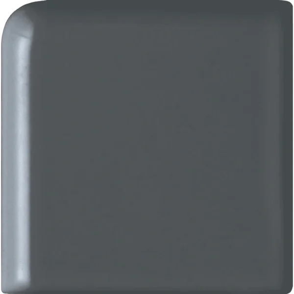 Mohawk Vivant Semi-Gloss Chalkboard 2 x 2 Ceramic Bullnose Corner Trim