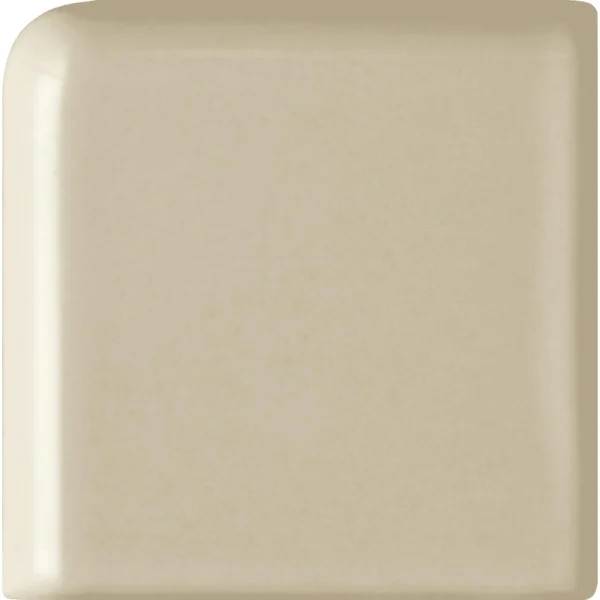 Mohawk Vivant Semi-Gloss Urban Putty 2 x 2 Ceramic Bullnose Corner Trim