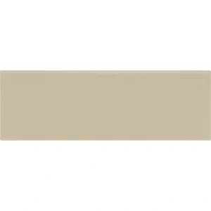 Mohawk Vivant Semi-Gloss Urban Putty 4 x 12 Ceramic Bullnose Trim