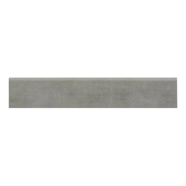 MS International Gridscale Matte Concrete 3 x 18 Porcelain Bullnose Trim