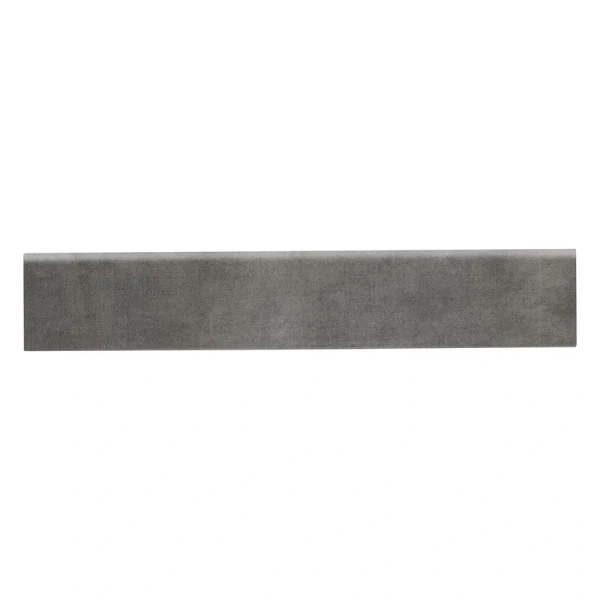 MS International Gridscale Matte Graphite 3 x 18 Porcelain Bullnose Trim