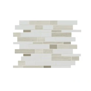 MS International Mojave Bianca Brick Joint 10 x 14 Ceramic Mosaic Tile