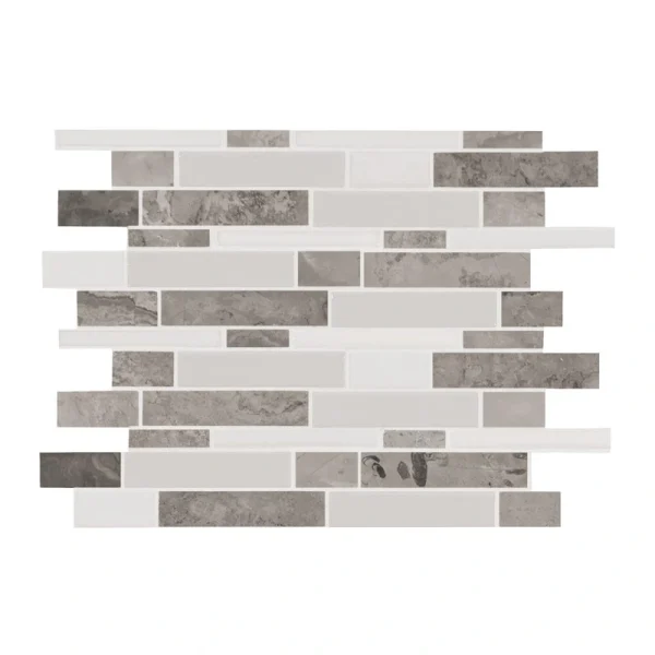 MS International Mojave Grigio Brick Joint 10 x 14 Ceramic Mosaic Tile