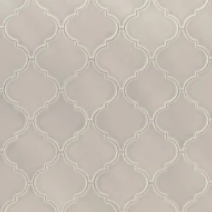 MS International Portico Pearl 11 x 16 Arabesque Ceramic Mosaic Tile