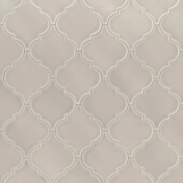 MS International Portico Pearl 11 x 16 Arabesque Ceramic Mosaic Tile