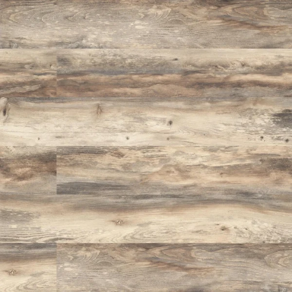 MS International Rainforest Dawn Aged Hickory 7-3/4″ x 47-7/8″ Waterproof Attached Pad Laminate Flooring (17.92 sq.ft/ctn)