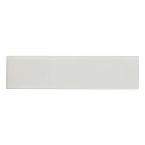 MS International Renzo Glossy Dove White 3 x 12 Ceramic Bullnose Trim T726943104