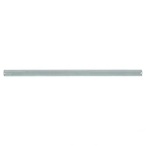 MS International Renzo Glossy Sky Blue 0.6 x 12 Ceramic Wall Trim T726942759