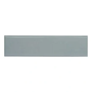 MS International Renzo Glossy Sky Blue 3 x 12 Ceramic Bullnose Trim T726942743