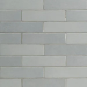 MS International Renzo Glossy Sky Blue 3 x 12 Ceramic Wall Tile T726942768
