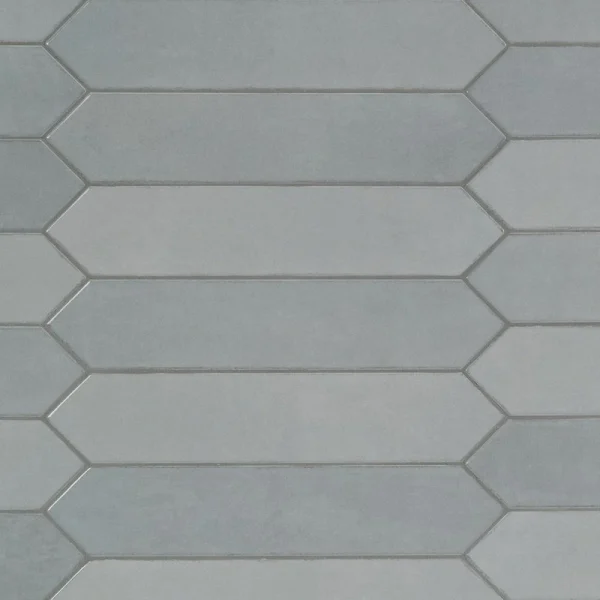MS International Renzo Glossy Sky Blue 3 x 13 Picket Ceramic Wall Tile T726942740