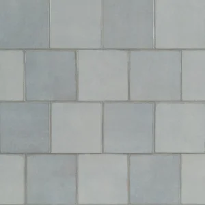 MS International Renzo Glossy Sky Blue 5 x 5 Ceramic Wall Tile T726942753