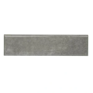 MS International Renzo Glossy Storm Gray 3 x 12 Ceramic Bullnose Trim T726942742