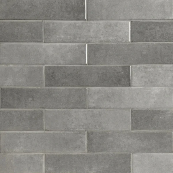 MS International Renzo Glossy Storm Gray 3 x 12 Ceramic Wall Tile T726942766