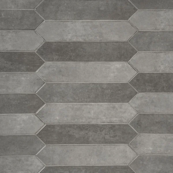 MS International Renzo Glossy Storm Gray 3 x 13 Picket Ceramic Wall Tile T726943097