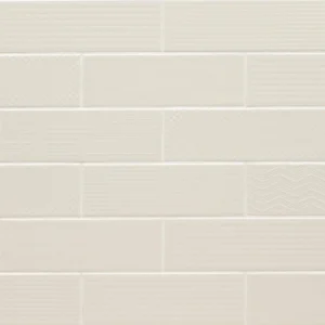 MS International Urbano Glossy Crema Beige Mix 4 x 12 Ceramic Wall Tile T726943109