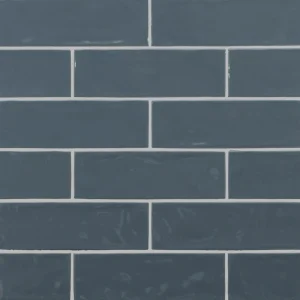 MS International Urbano Glossy Navy Blue 4 x 12 Ceramic Wall Tile T726942762