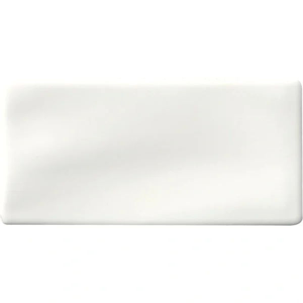 MS International Whisper Glossy White 3 x 6 Ceramic Wall Tile