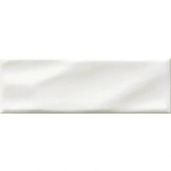 MS International Whisper Glossy White 4 x 12 Ceramic Wall Tile