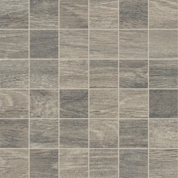 MS International Woodhill Matte Ash 12 x 12 Ceramic Mosaic Tile