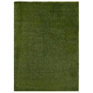 NATCO HOME 56 oz. 7.5 ft. x 9 ft. Field/Olive Green Artificial Grass Rug