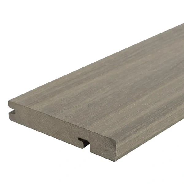NewTechWood Columbus Hybrid Board 1-in x 6-in x 8-ft Roman Antique Grooved Composite Deck Board