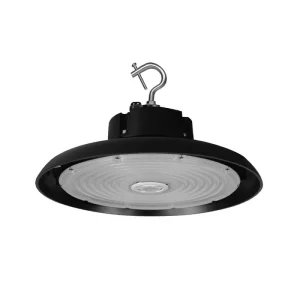 NICOR HBC4 14.2 in. 1000-Watt Equivalent Integrated LED Black High Bay Light 4000K
