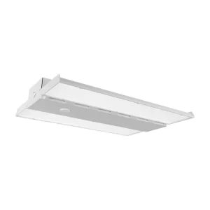NICOR HML1 1 ft. 700-Watt Equivalent Integrated LED White Slim High Bay Light with Sensor Socket 5000K