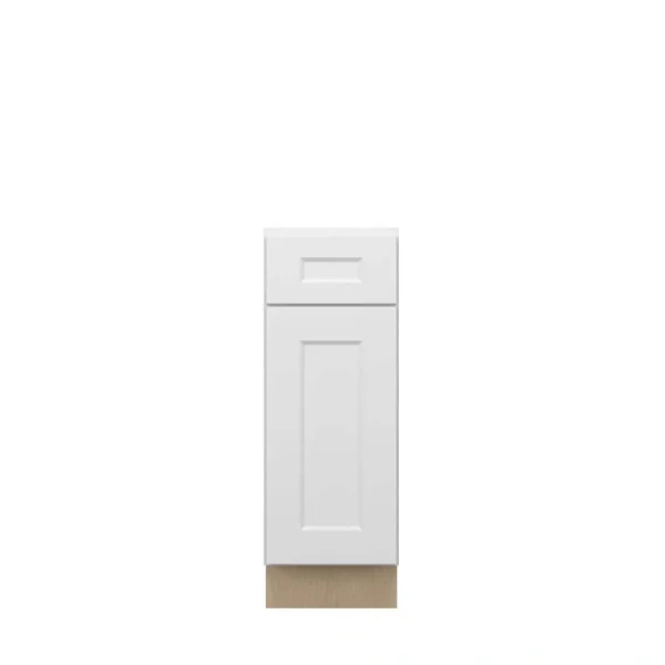 Norfolk Assembled 12 in. W x 34.5 in. H x 24 in. D Plywood Base Cabinet in Painted White