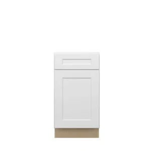 Norfolk Assembled 18 in. W x 34.5 in. H x 24 in. D Plywood Base Cabinet in Painted White
