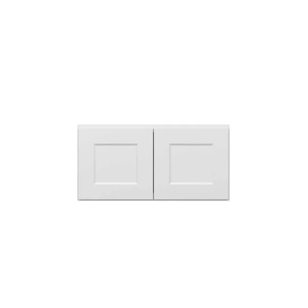 Norfolk Assembled 30 in. W x 15 in. H x 12 in. D Plywood Wall Cabinet in Painted White