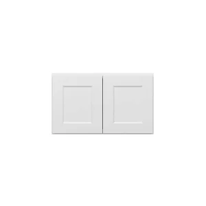 Norfolk Assembled 30 in. W x 18 in. H x 12 in. D Plywood Wall Cabinet in Painted White