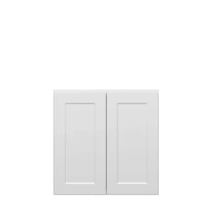 Norfolk Assembled 30 in. W x 30 in. H x 12 in. D Plywood Wall Cabinet in Painted White