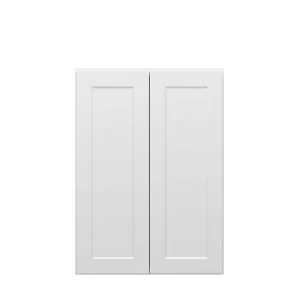 Norfolk Assembled 30 in. W x 42 in. H x 12 in. D Plywood Wall Cabinet in Painted White